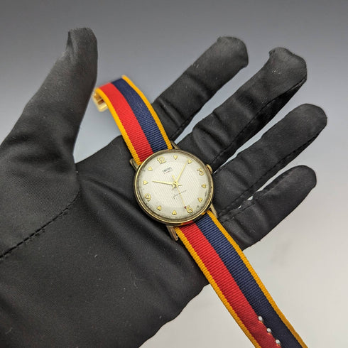 1960年代 英国ヴィンテージ スミス 21石 紳士用腕時計 動作良好